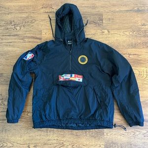 Nike National basketball association pull over windbreaker- men’s size medium